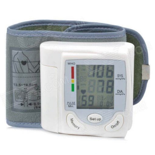 Wrist Style Blood Pressure Monitor