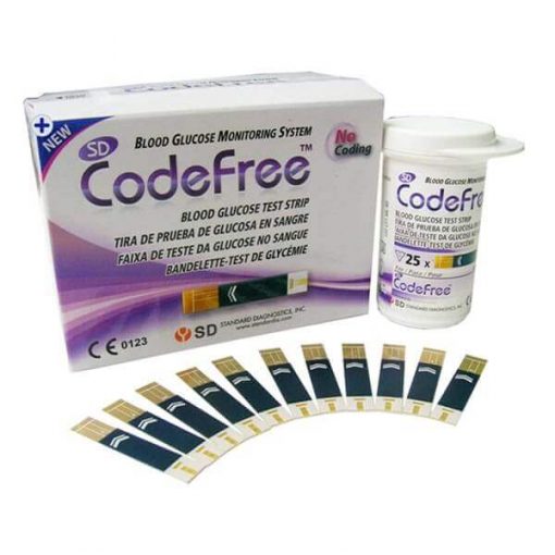 Code Free Glucometer Strip