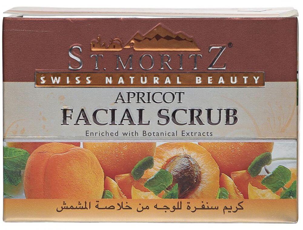 St. Moritz Apricot Facial Scrub 4