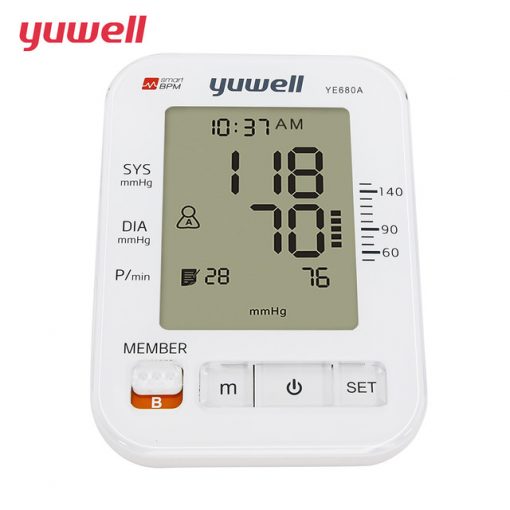 AUTOMATIC BLOOD PRESSURE MONITOR - YUWELL YE-680A