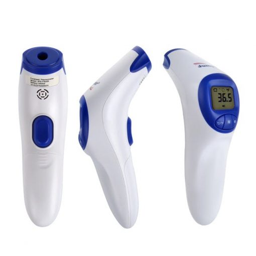 health care 2015 new jumper non contact forehead laser infrared digital thermometer lcd with back