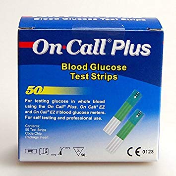 On Call EZ II-Blood Glucose Monitoring System Test Strip - Low Price