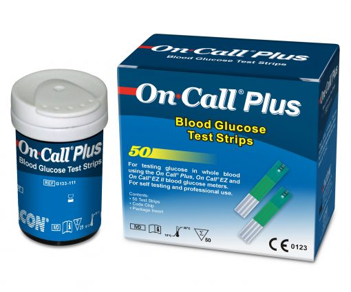 On Call EZ II-Blood Glucose Monitoring System Test Strip