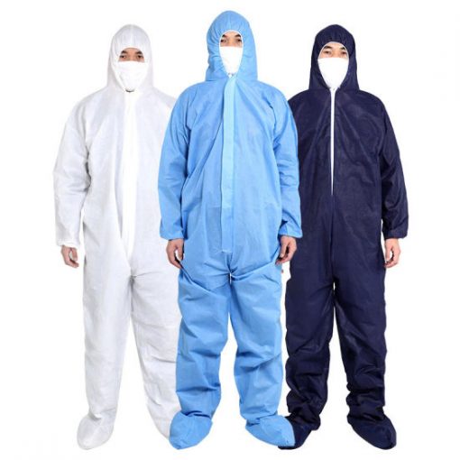 Disposable Safety Protective Clothing Coveralls Protective Virus Protection Suit 1