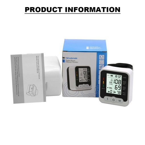 Digital Wrist Blood Pressure Monitor