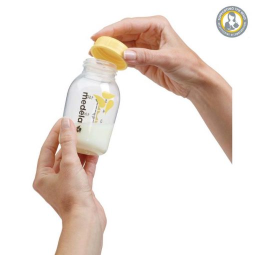 5008.0073 MEDELABREASTMILKBOTTLES150ML 3PCS 3