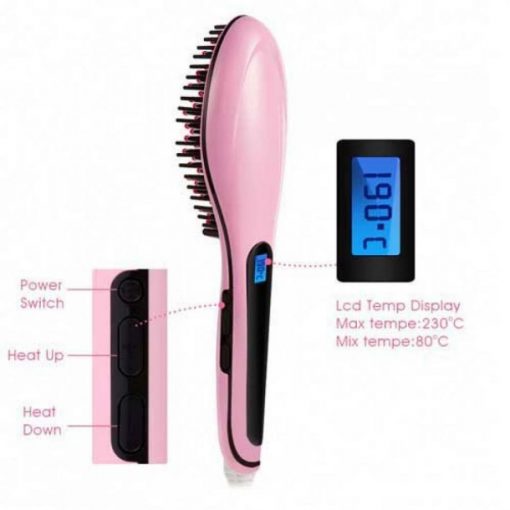 pk1 Fast Hair Straightner Rebonding Brush Best Seller