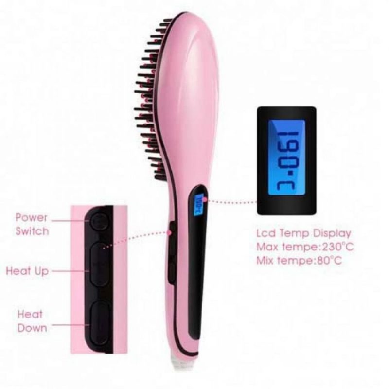 Fast straightener brush best sale