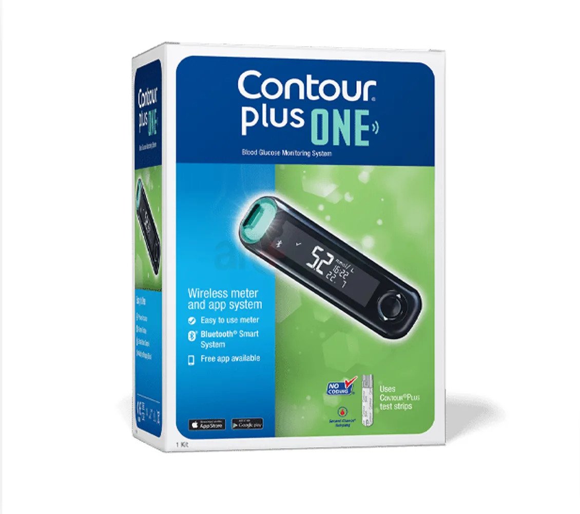 Contour Plus ONE Smart Blood Glucose Monitoring System